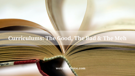 Curriculums: The Good, The Bad & the Meh