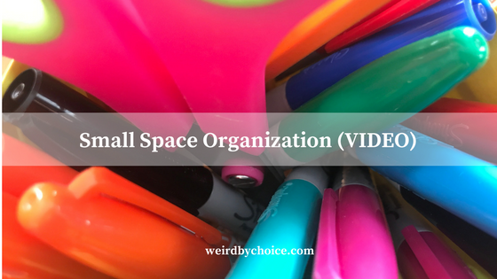 Small Space Organization (VIDEO)
